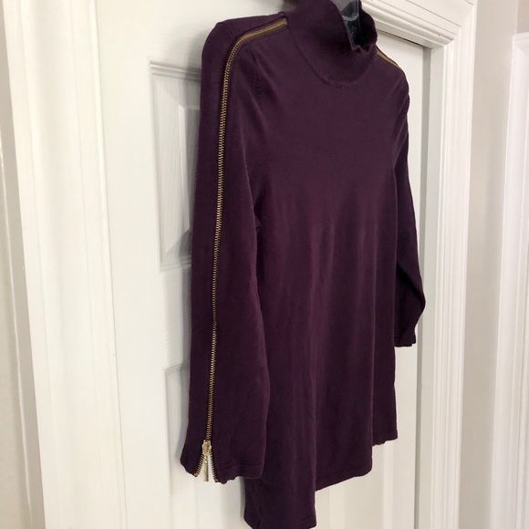 INC International Concepts Sweater Zipper Sleeves - Picture 1 of 16